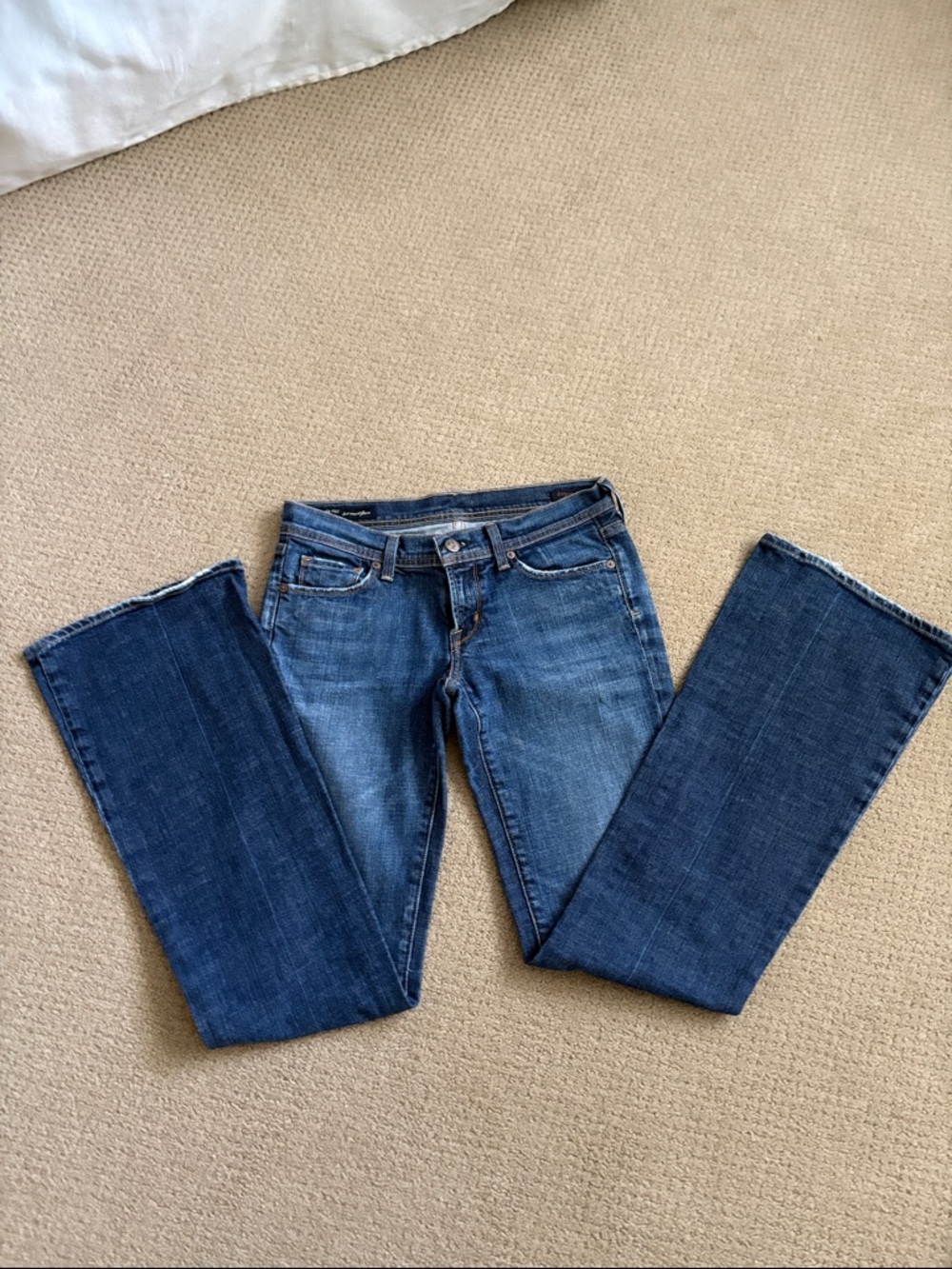 Citizens Of Humanity Dark Blue Flare Jeans